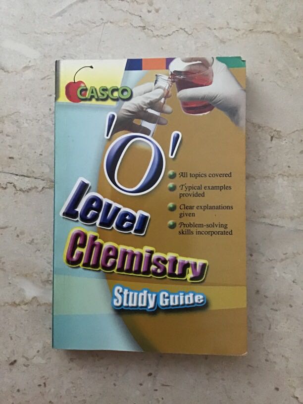 O Level Chemistry Study Guide By Tan Thiam Hock Books Stationery Textbooks Secondary On Carousell