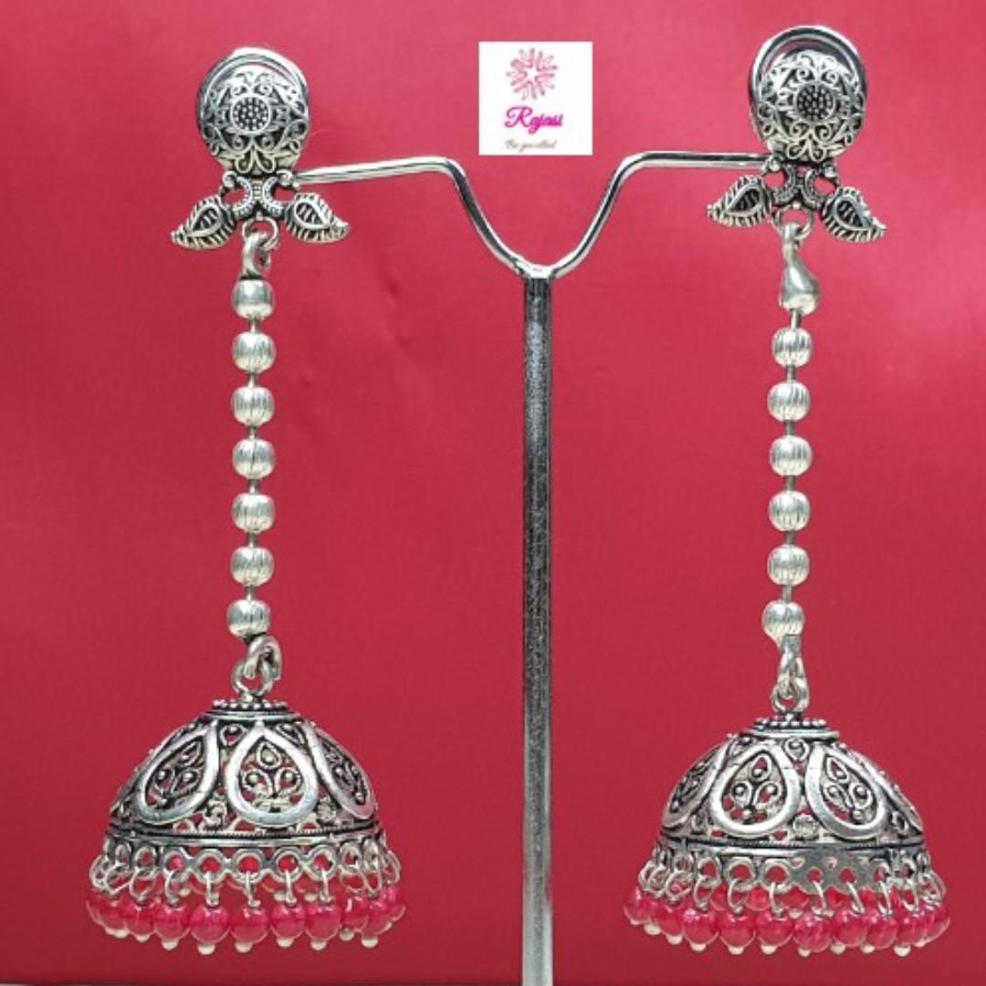 German silver long best sale chain