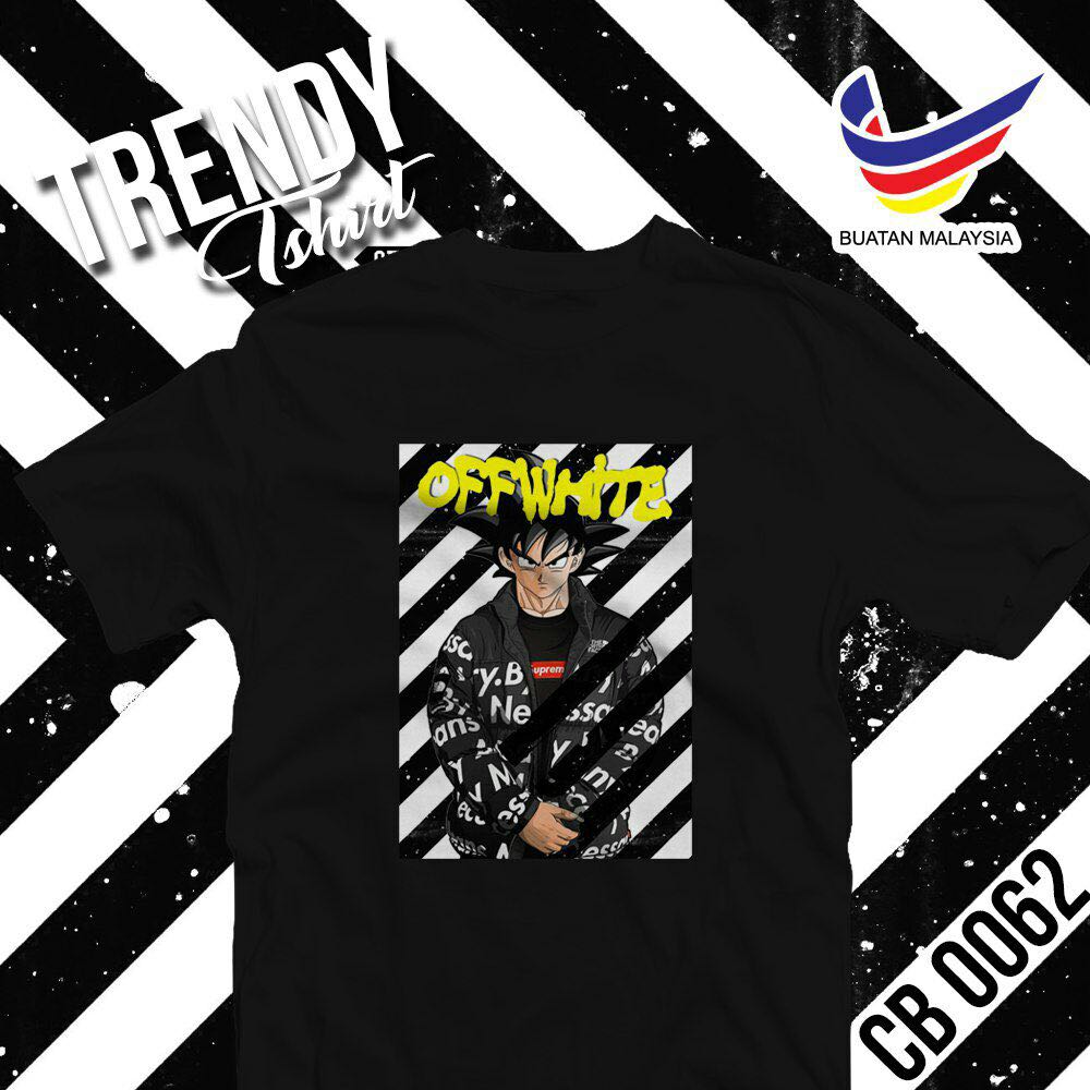 Offwhite X Dragon Ball Tee High Quality Men S Fashion