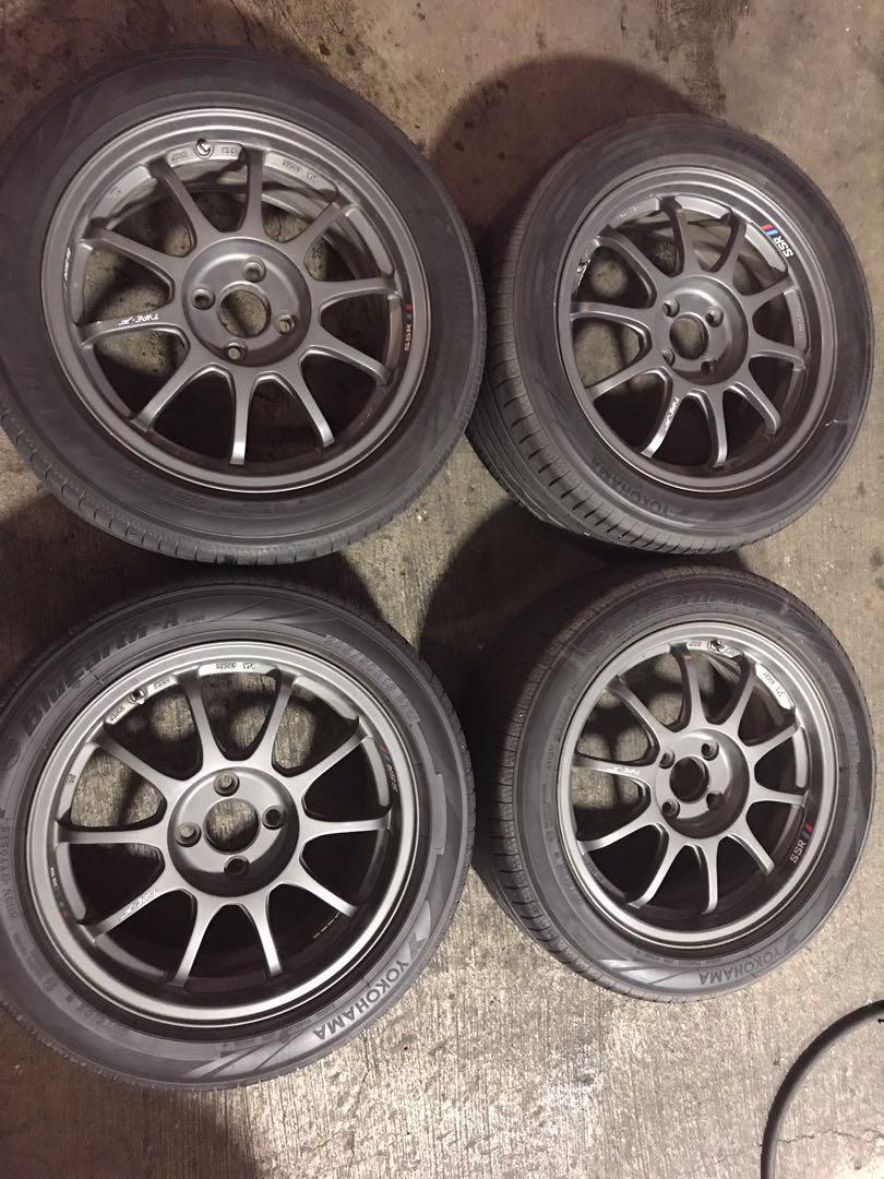 SSR TYPE-F 16×6.5+45 185/55R16 バリ溝レグノ付 Original 16” SSR TYPE-F 16×6.5+45 185/55R16 バリ溝レグノ付 Original 16”