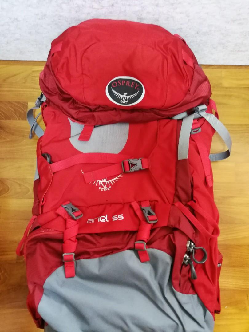osprey ariel ag 55l