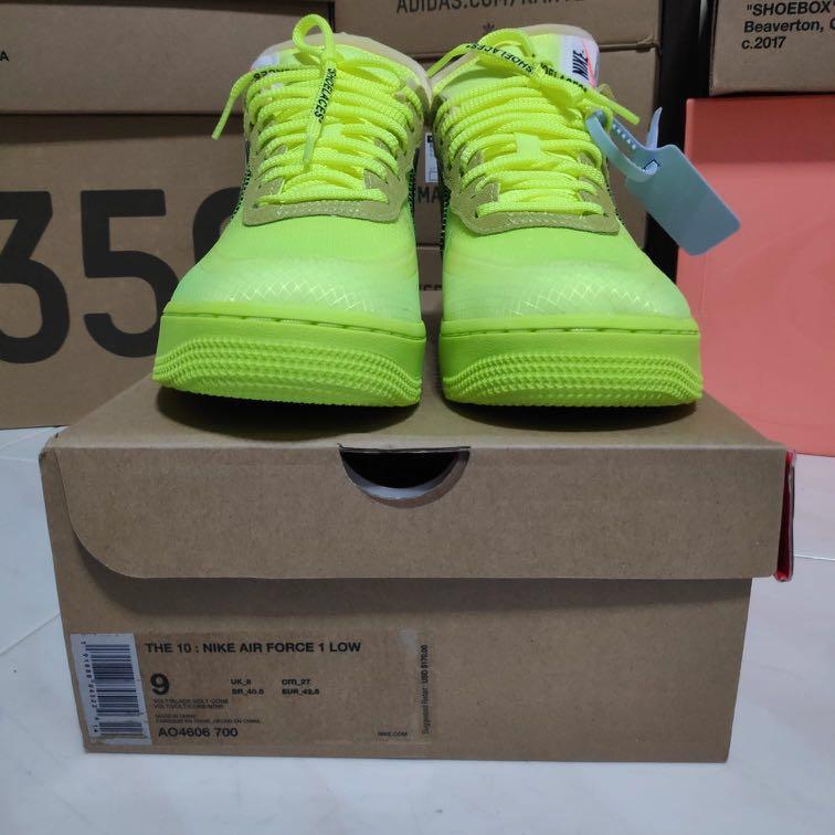 OW The 10 Air Force 1 Volt US 9