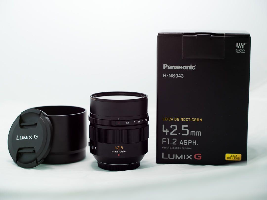 Panasonic Leica Dg Nocticron 42 5mm F1 2 Asph Power O I S Photography Lenses On Carousell