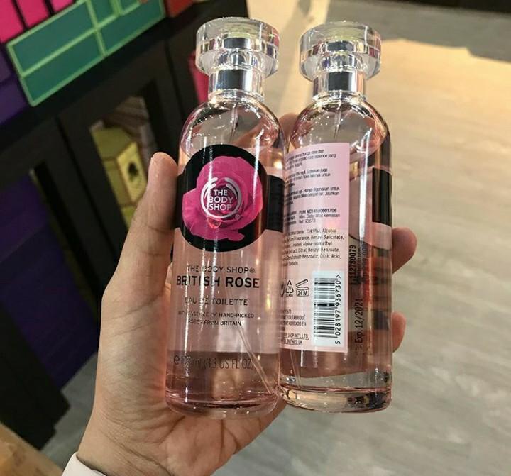 Parfum the body shop british hotsell rose