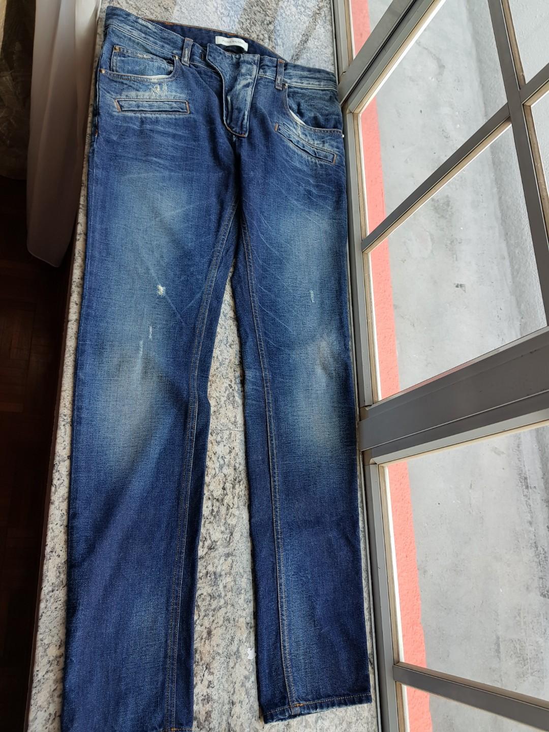 authentic balmain jeans