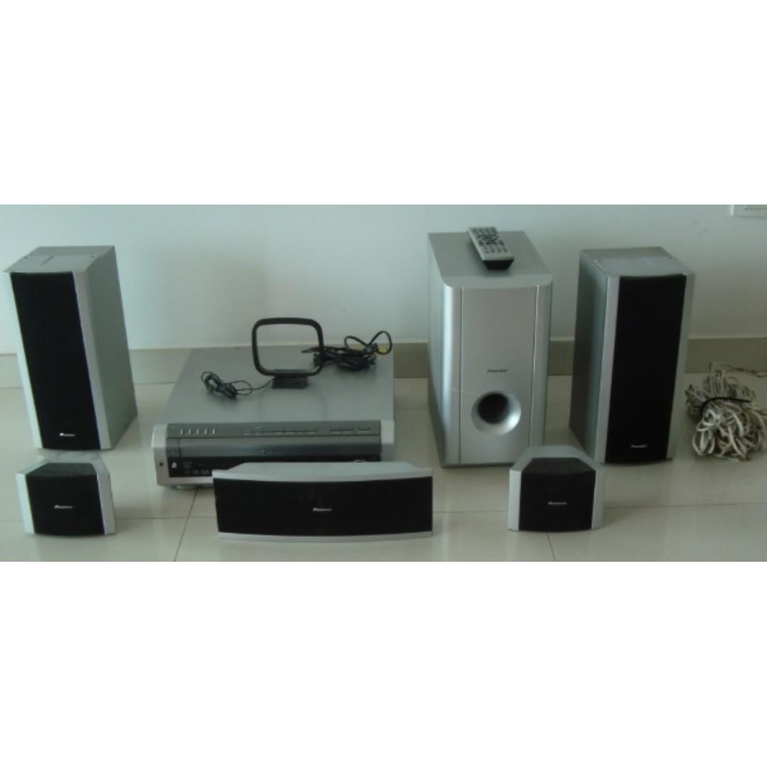 Pioneer Home Theatre System XVDV8 5.1, TV & Home Appliances, TV