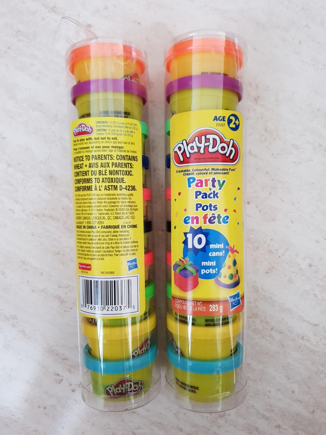 mini play doh party pack