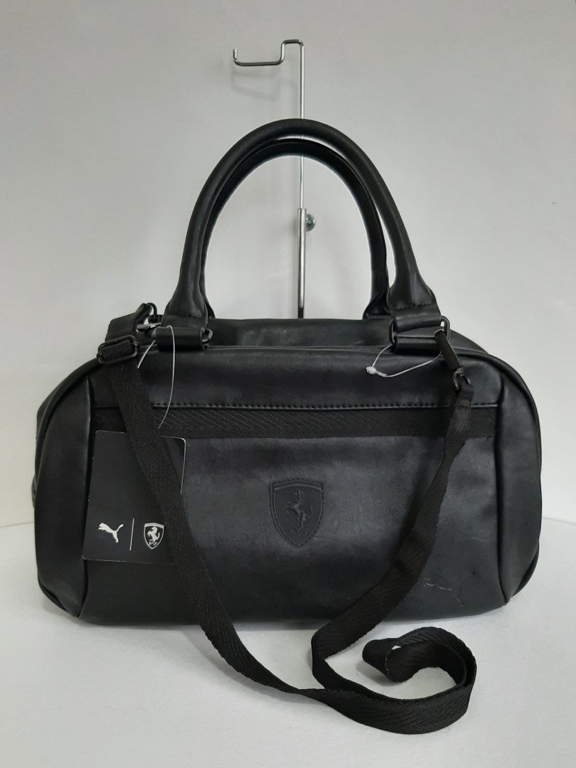 Puma Ferrari Black Lifestyle Handbag 