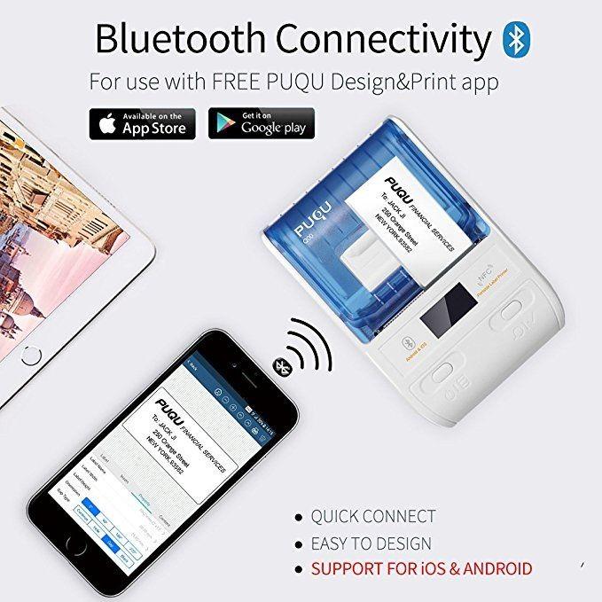 smartphone label printer