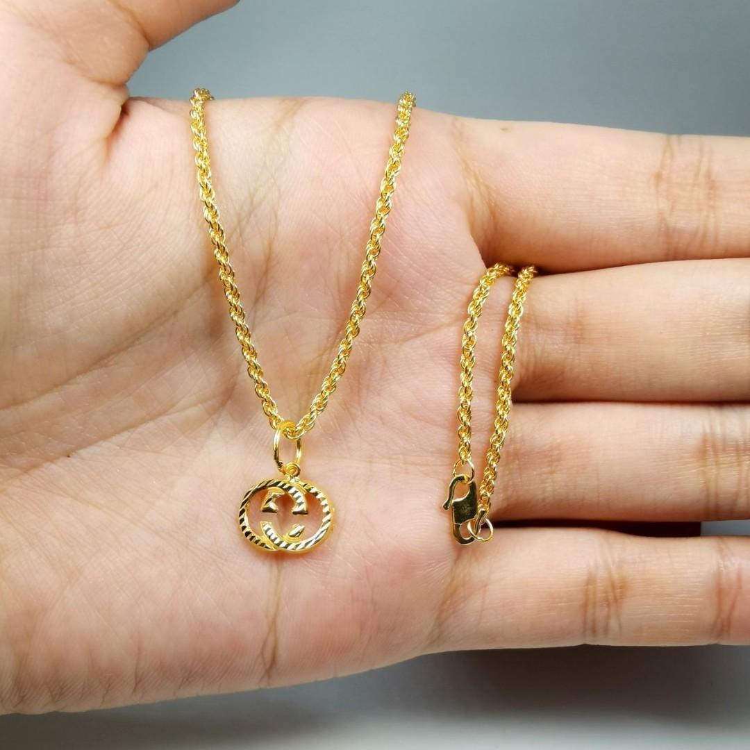 Rantai Loket Gucci Emas 916 Muslimah Fashion Scarves On Carousell