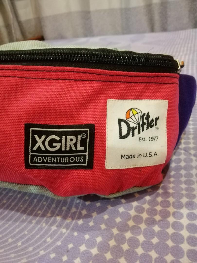Rare vintage xgirl adventurous posh bag belt bag drifter usa 