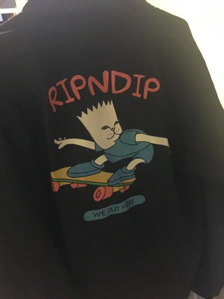 Rip N Dip Jacket, Men's Fashion, Coats, Jackets and Outerwear on Carousell