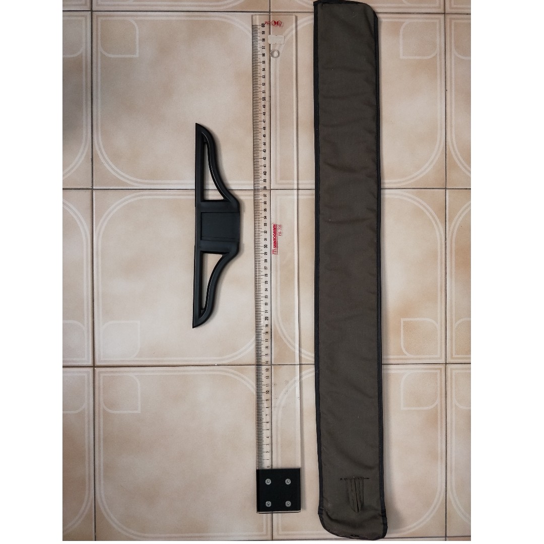 Saintograph T Ruler 60 cm, Hobbies & Toys, Stationery & Craft, Craft ...