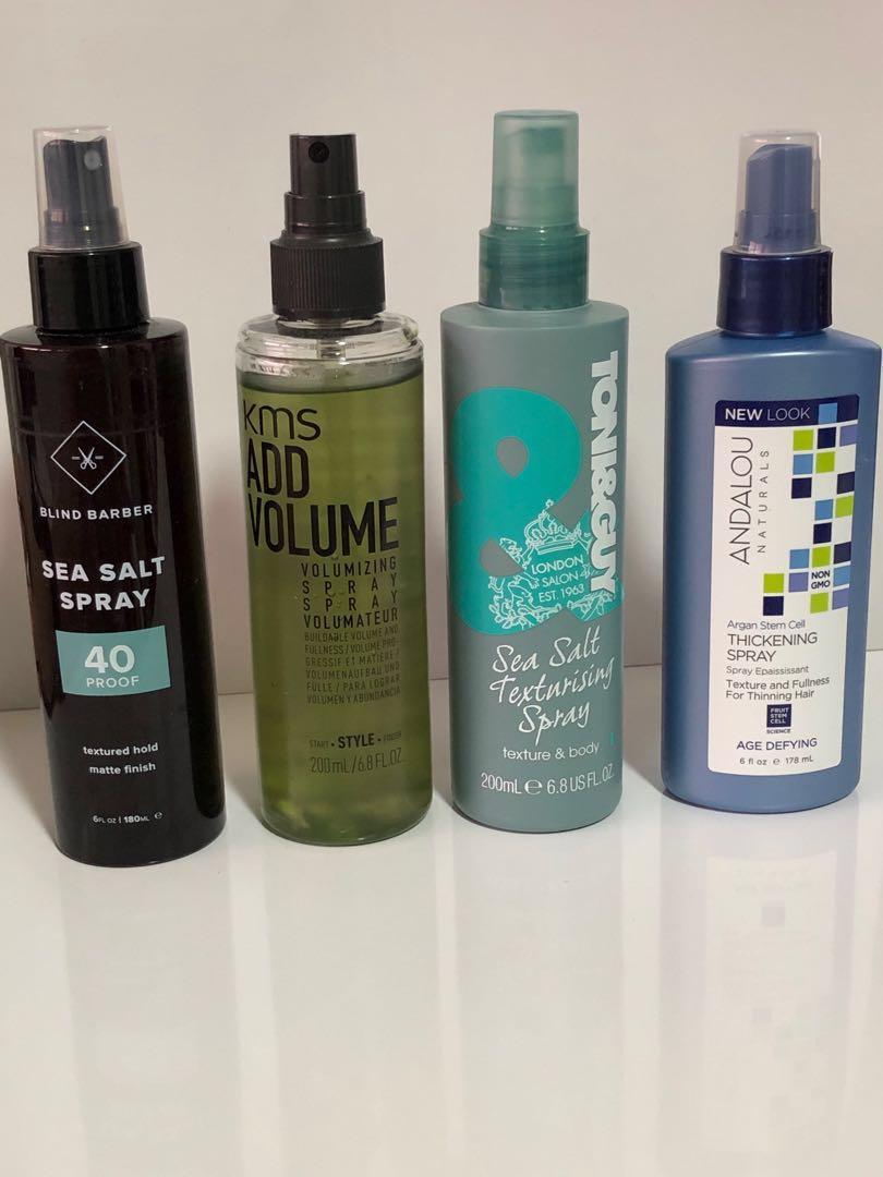 Sea Salt Spray Volumizing Pre Stylers Health Beauty Hair Care