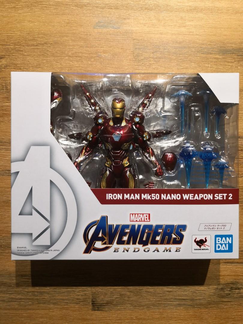 S.H. Figuarts Avengers: Endgame - Iron Man Mark 50/ MK50 Nano Weapon ...