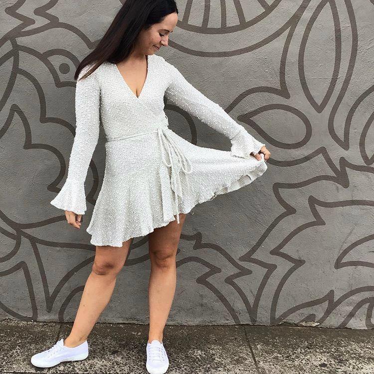 Shona joy hayes hotsell wrap mini dress