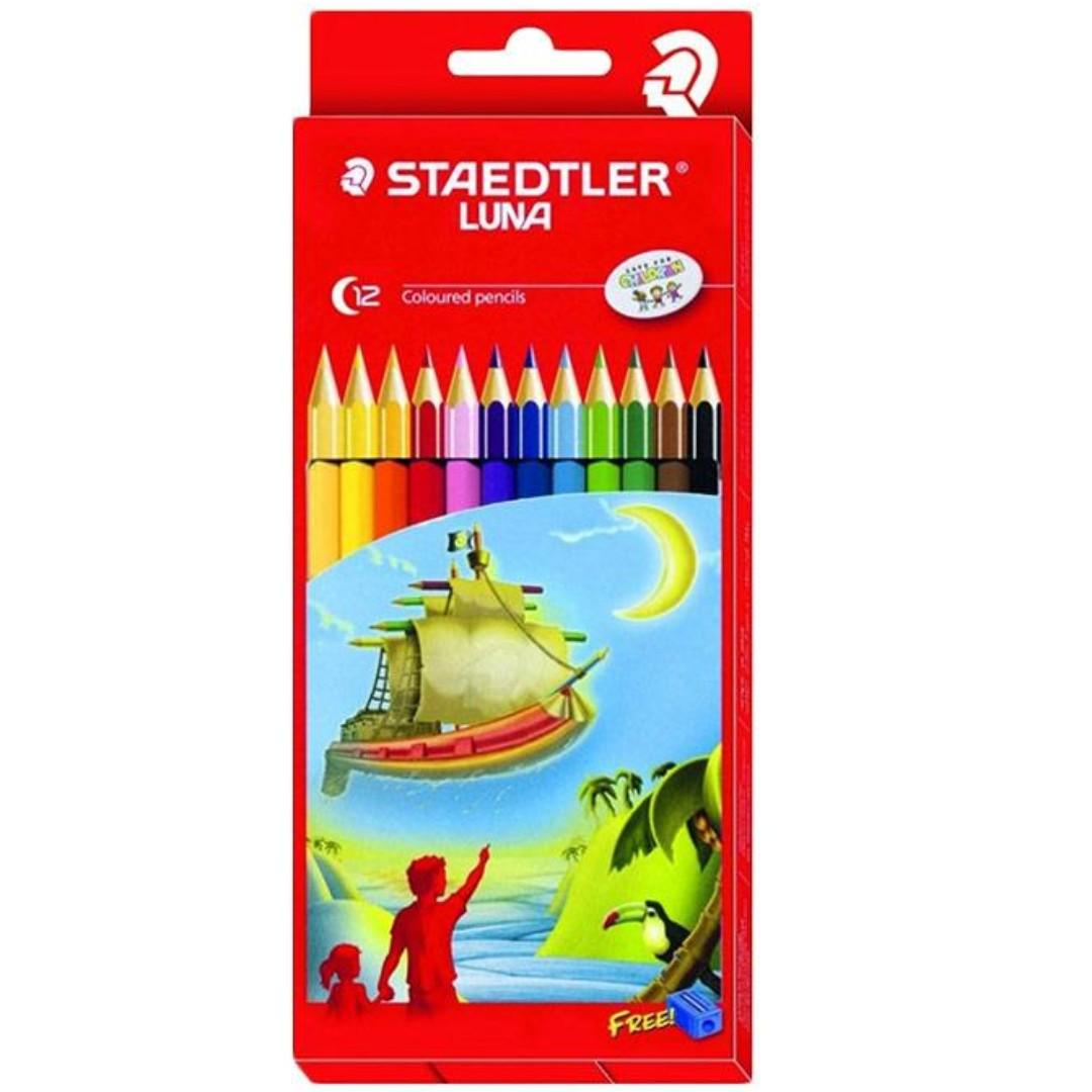 Staedtler Luna Color Pencil 12l Full Length Books Stationery