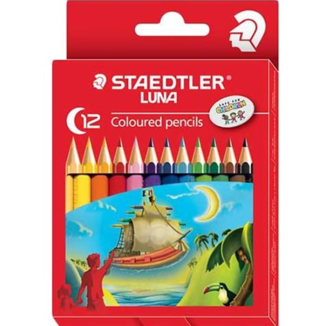 Staedtler Luna Color Pencil 12s Books Stationery Stationery On