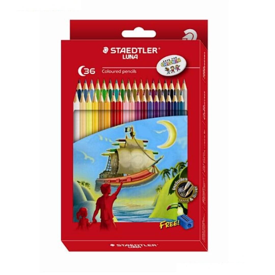 Staedtler Luna Color Pencil 36l Books Stationery Stationery On