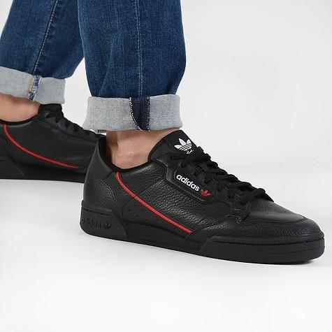 adidas continental 80 black mens