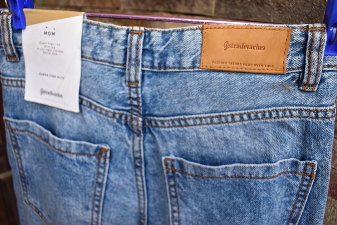 Stradivarius Denim Jeans - Super Tiro 