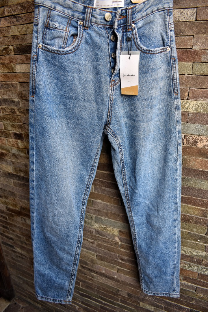 Stradivarius Denim Jeans - Super Tiro 