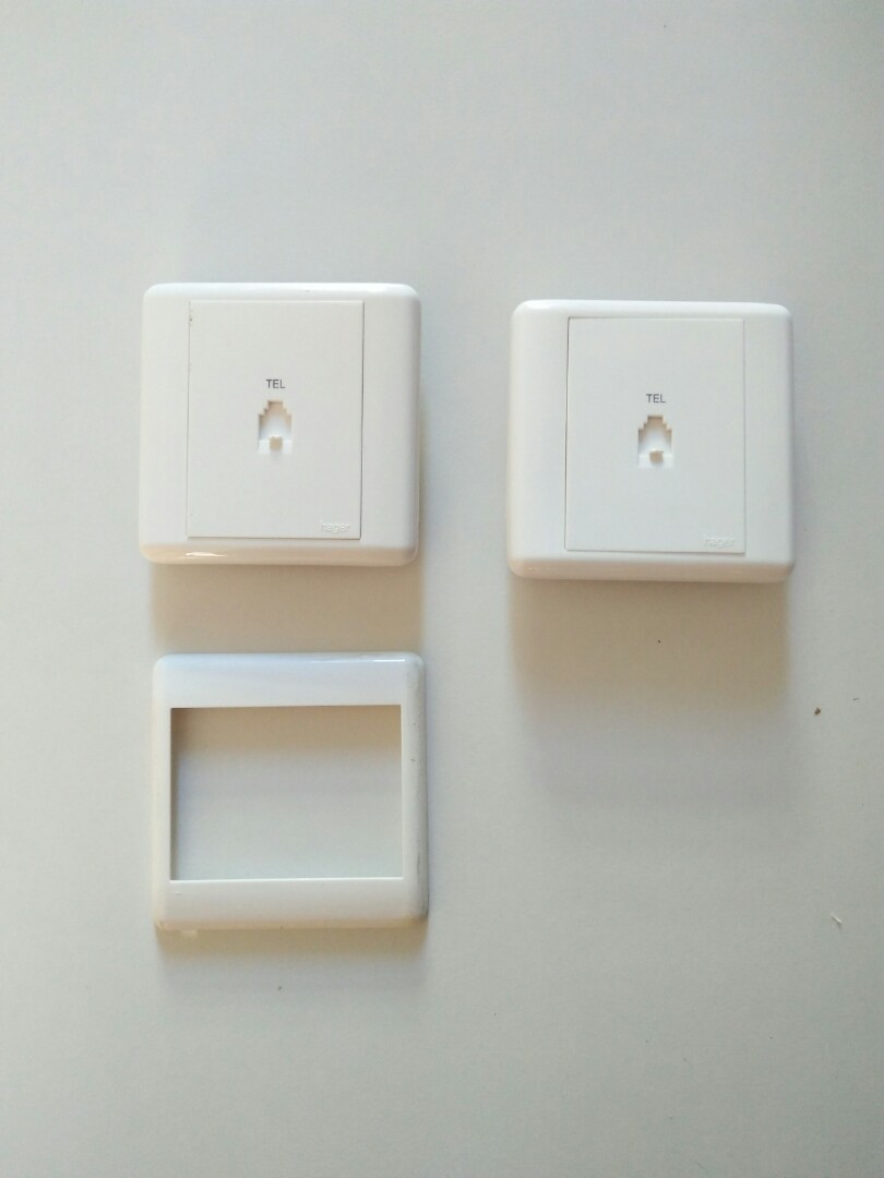 Telephone wall socket, Everything Else on Carousell