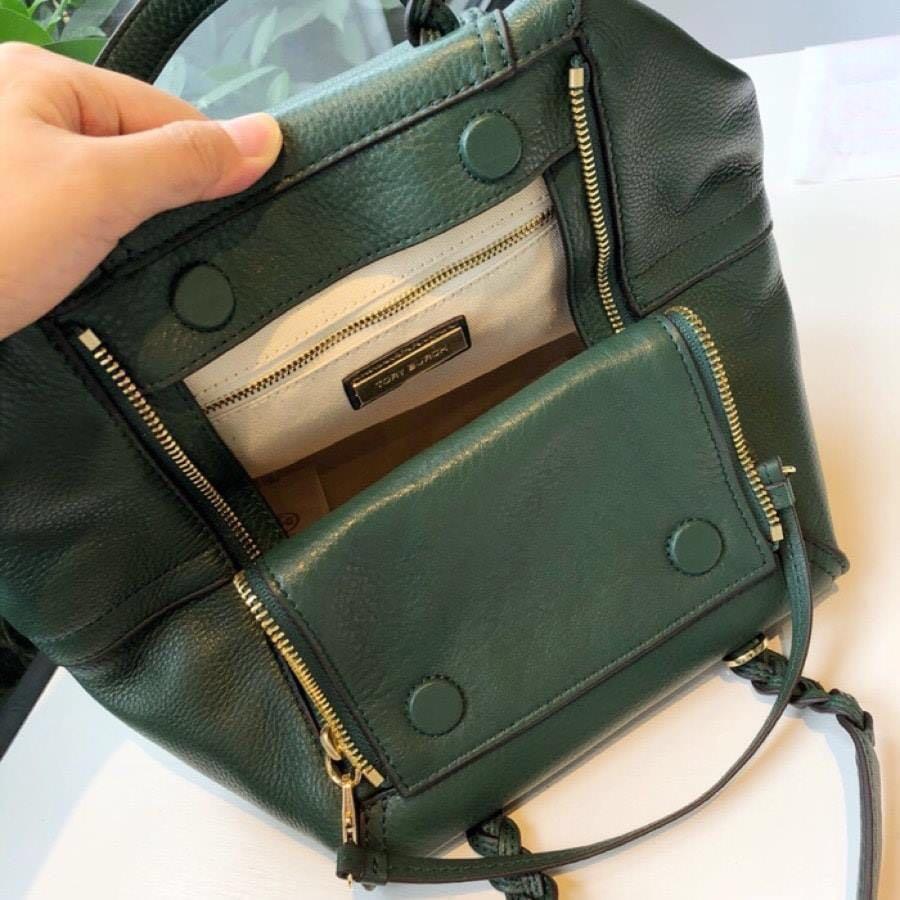 tory burch half moon fold over