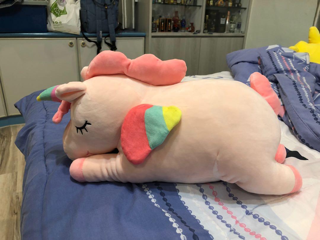 stuffed animal with blanket inside