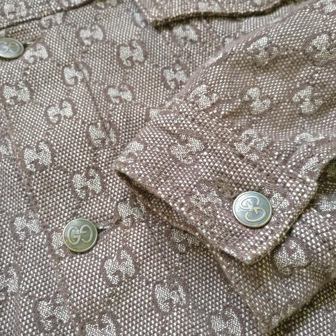 gucci monogram denim jacket