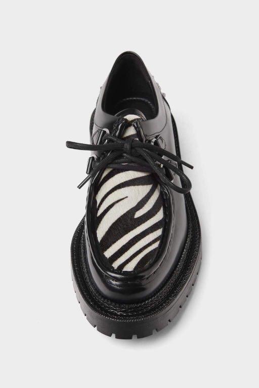 zebra formal shoes