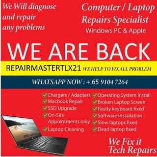 Laptop Repair For Apple/Windows/Desktop