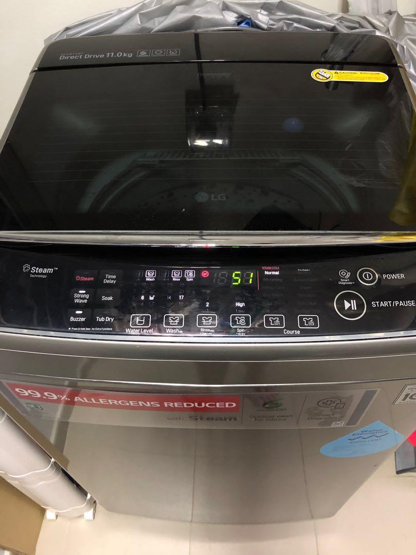 11kg Direct Drive Top Load washing machine, TV & Home Appliances