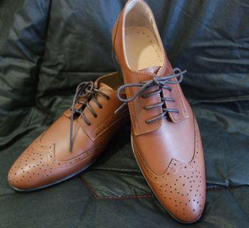 Formal Dress Shoe/ Office Shoe/ Tan Brown/ lodosss shoes