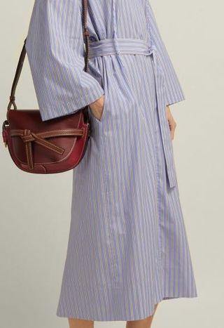 Loewe Small Gate 酒紅x玫紅