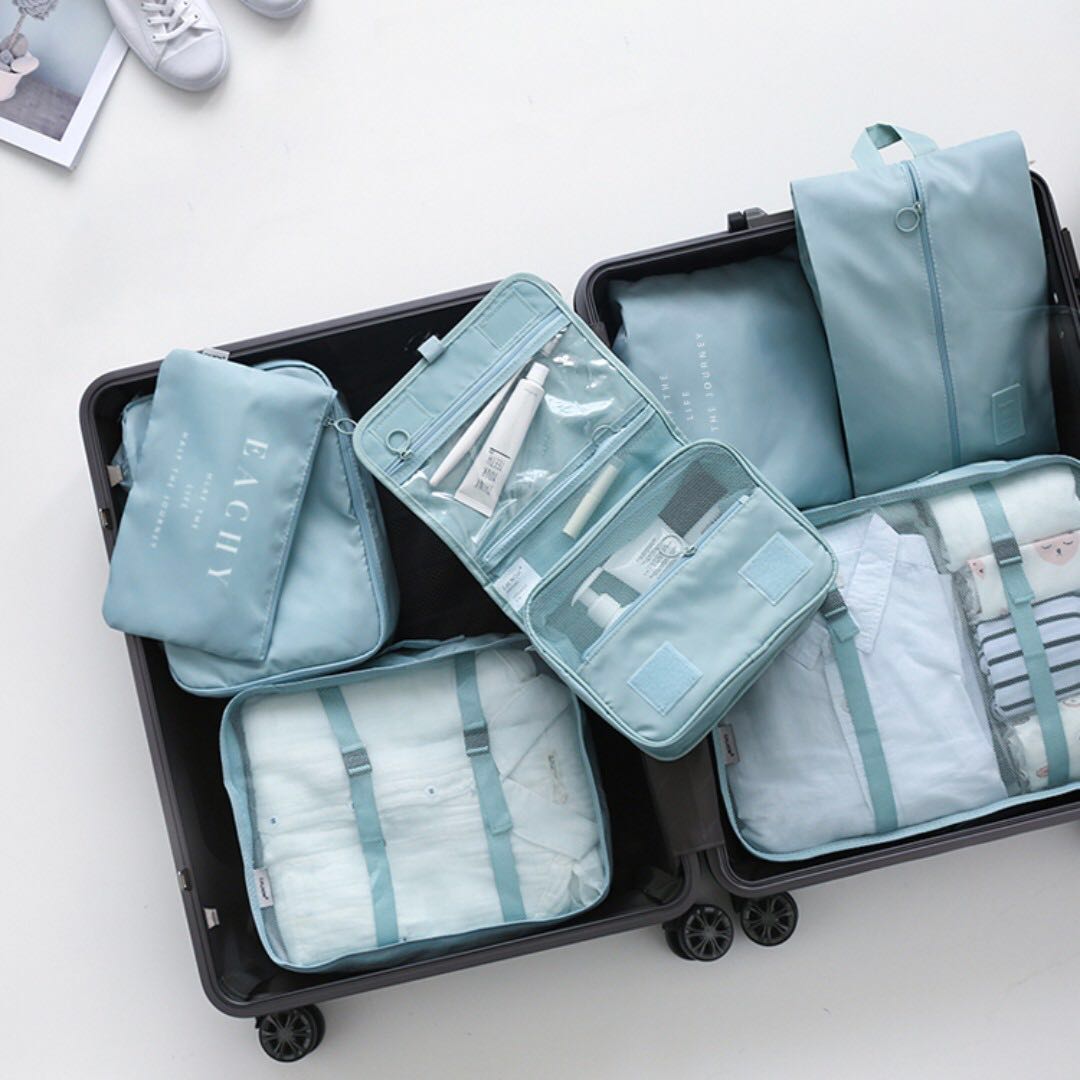 luggage organizer storage bag set