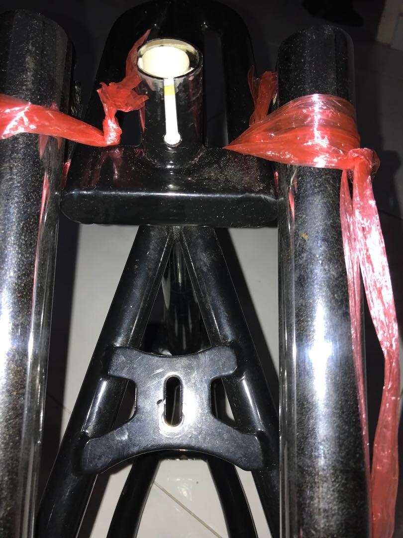 90s BMX freestyle. Powerlite. Frame fork., Sports Equipment, Bicycles