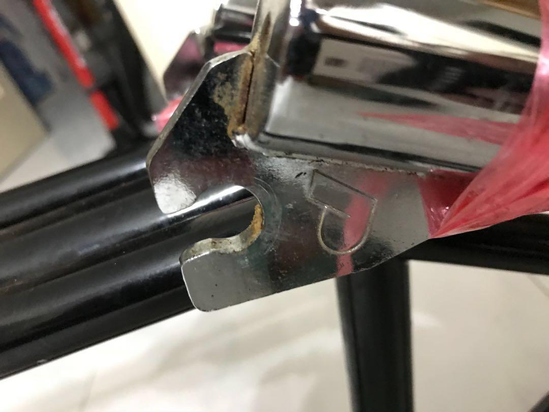 90s BMX freestyle. Powerlite. Frame fork., Sports Equipment, Bicycles