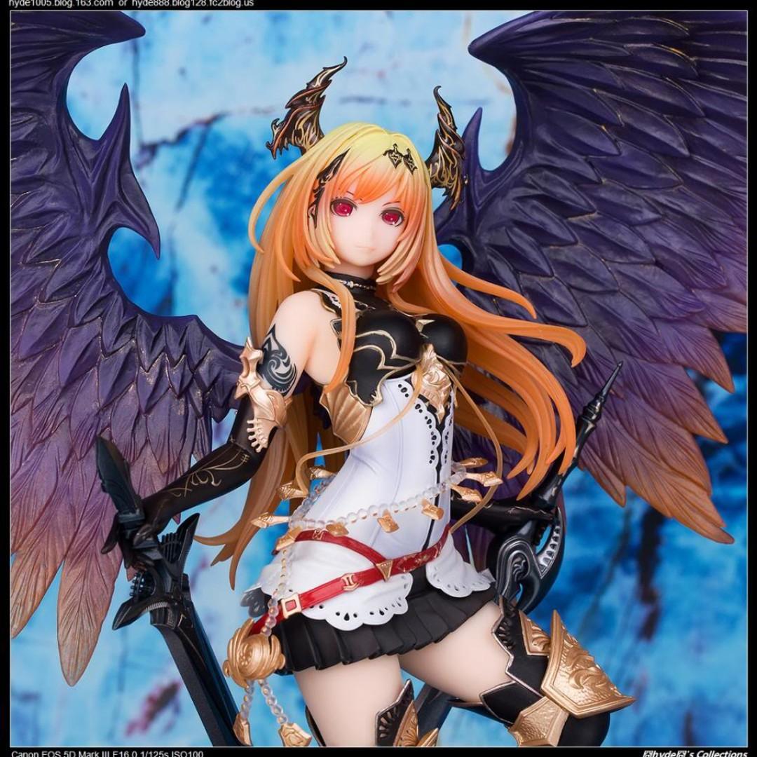 已開封絕版壽屋kotobukiya 1 7 神擊的巴哈姆特墮天使rage Of Bahamut Dark Angel Olivia Pvc 正版 玩具 遊戲類 玩具 Carousell