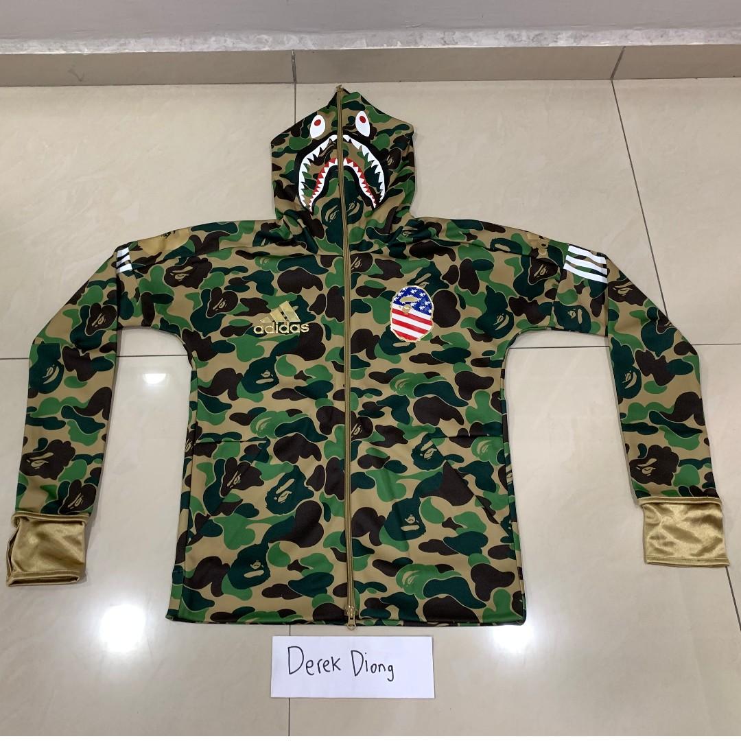 Adidas X Bape Shark Hoodie