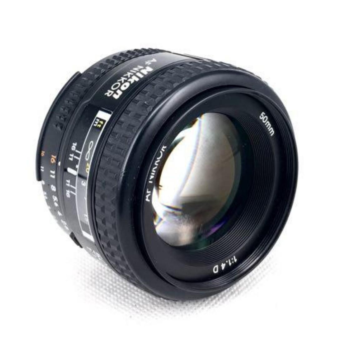 Objectif Nikon AF-D 50 Mm F/1.8 Avec Boîte, Excellent état
