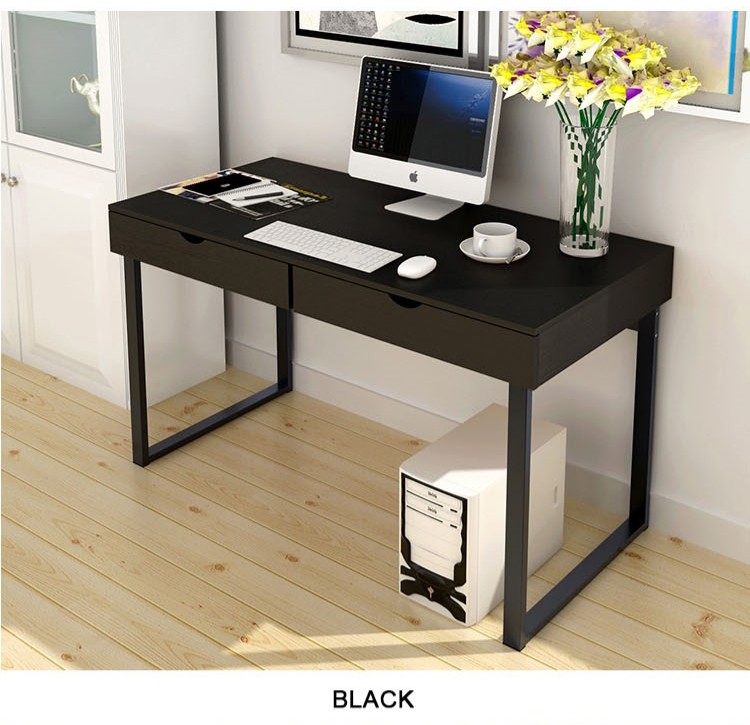 BNIB Black Study Table with drawer, Furniture & Home Living, Furniture