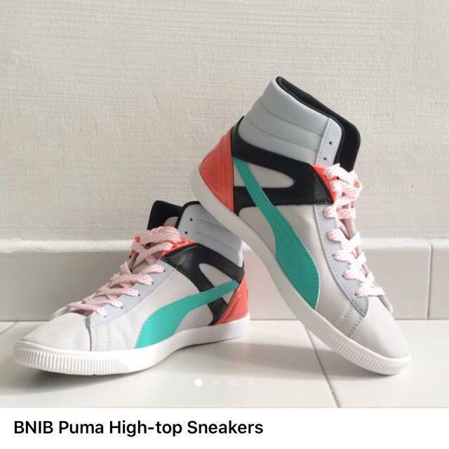 new puma high top shoes