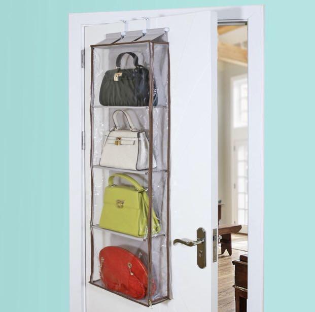 Brand New Over The Door Bag Display Furniture Home Decor