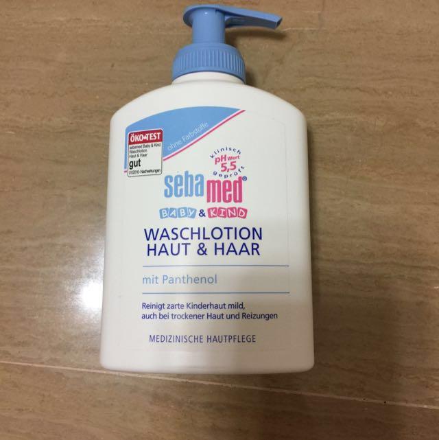 brand new sebamed baby and kids shower bath wash shampoo for hair and body