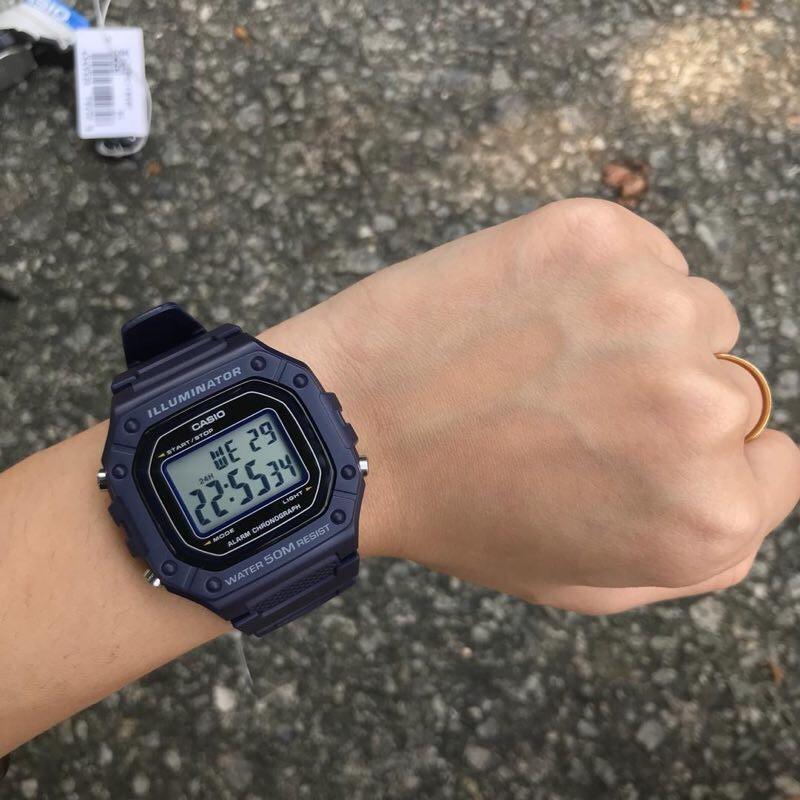 Casio W-218H Original #palingdicari, Fesyen Pria, Jam Tangan di Carousell
