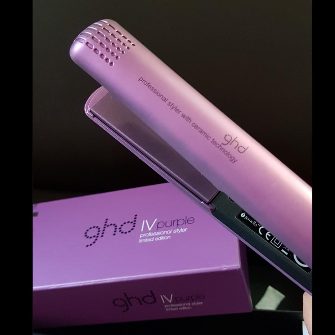 Ghd iv online purple limited edition