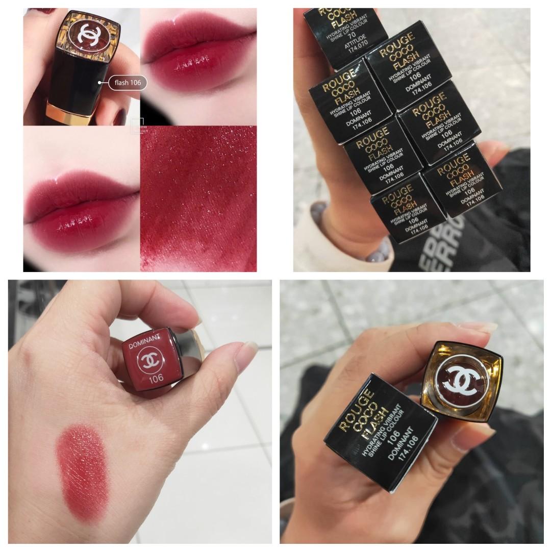 Chanel Rouge Coco Flash Hydrating Vibrant Shine Lip Colour - # 106