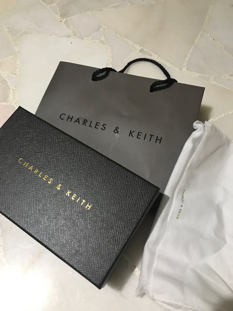 Charles and keith shop shopping bag