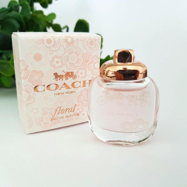 Coach Floral Edp Miniature 4 5ml Health Beauty Perfumes Deodorants On Carousell